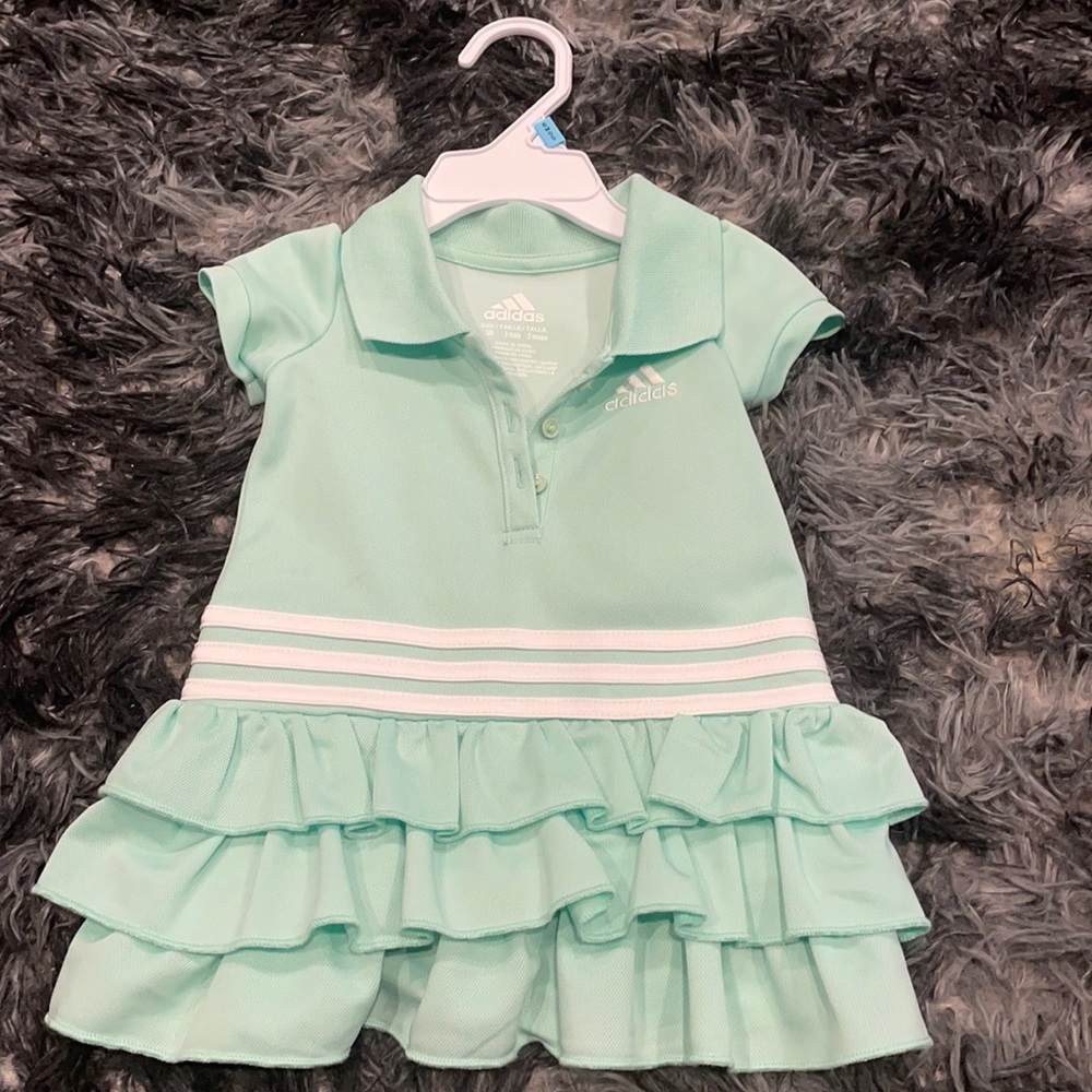 Baby Girl Adidas Ruffle dress